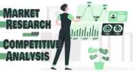 Conducting market research and competitive analysis